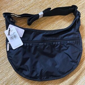 Lesportsac Black Nylon Crossbody Bag